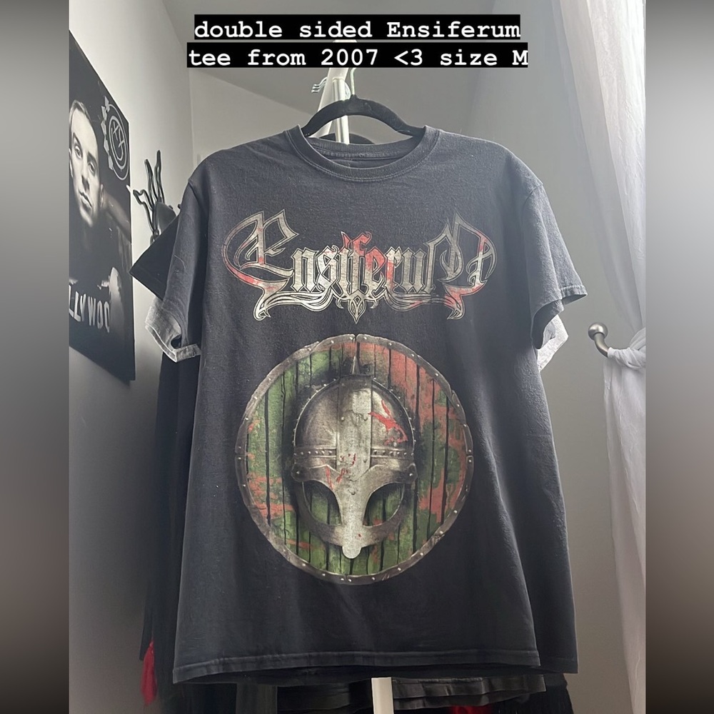 2007 ensiferum band tee